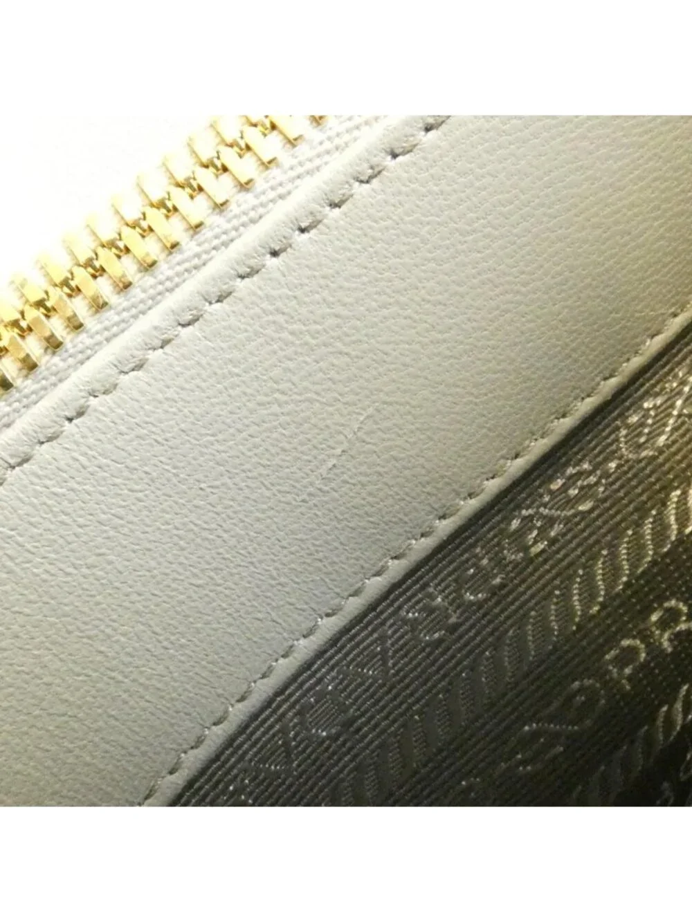 Prada Bag Handbag Gold